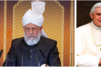 O Líder Mundial da Comunidade Muçulmana Ahmadia envia mensagem de paz ao Papa Bento XVI
