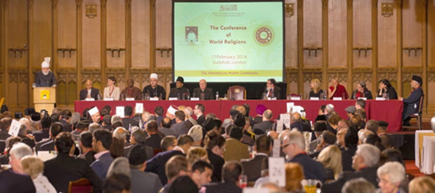 A Conferência Histórica das Religiões Mundiais realizou-se no Guildhall, em Londres