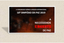 Comunidade Islâmica Ahmadia vai realizar o seu 16º Simpósio da Paz